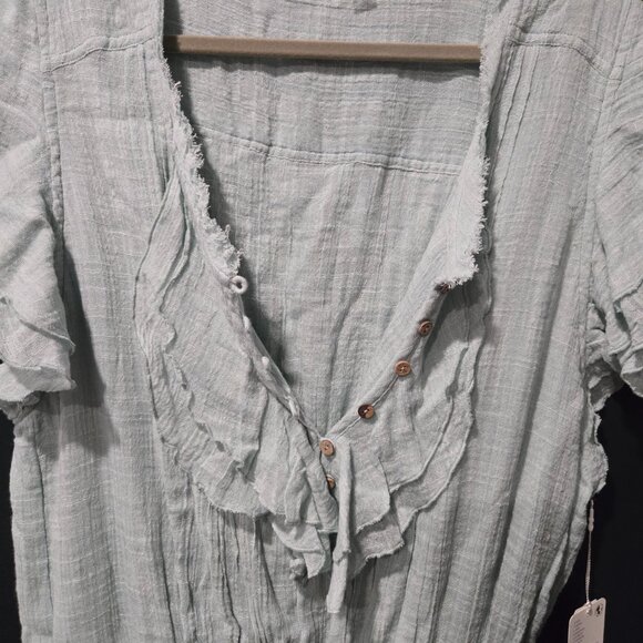 FP One Naya Ruffled Shorts Romper - Picture 2 of 4